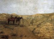 Thomas Eakins Rancher at the desolate field France oil painting artist